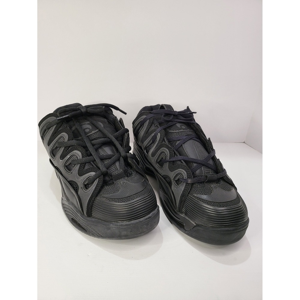Osiris D3 2001 Mens Black Skate Shoes Sneakers 1141-1236 Size 11.5